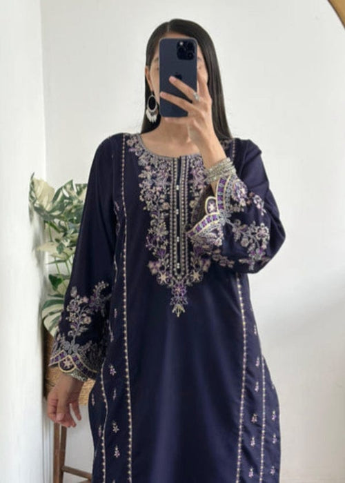 WARDA EMBROIDERED-2PCS Ready To Wear
